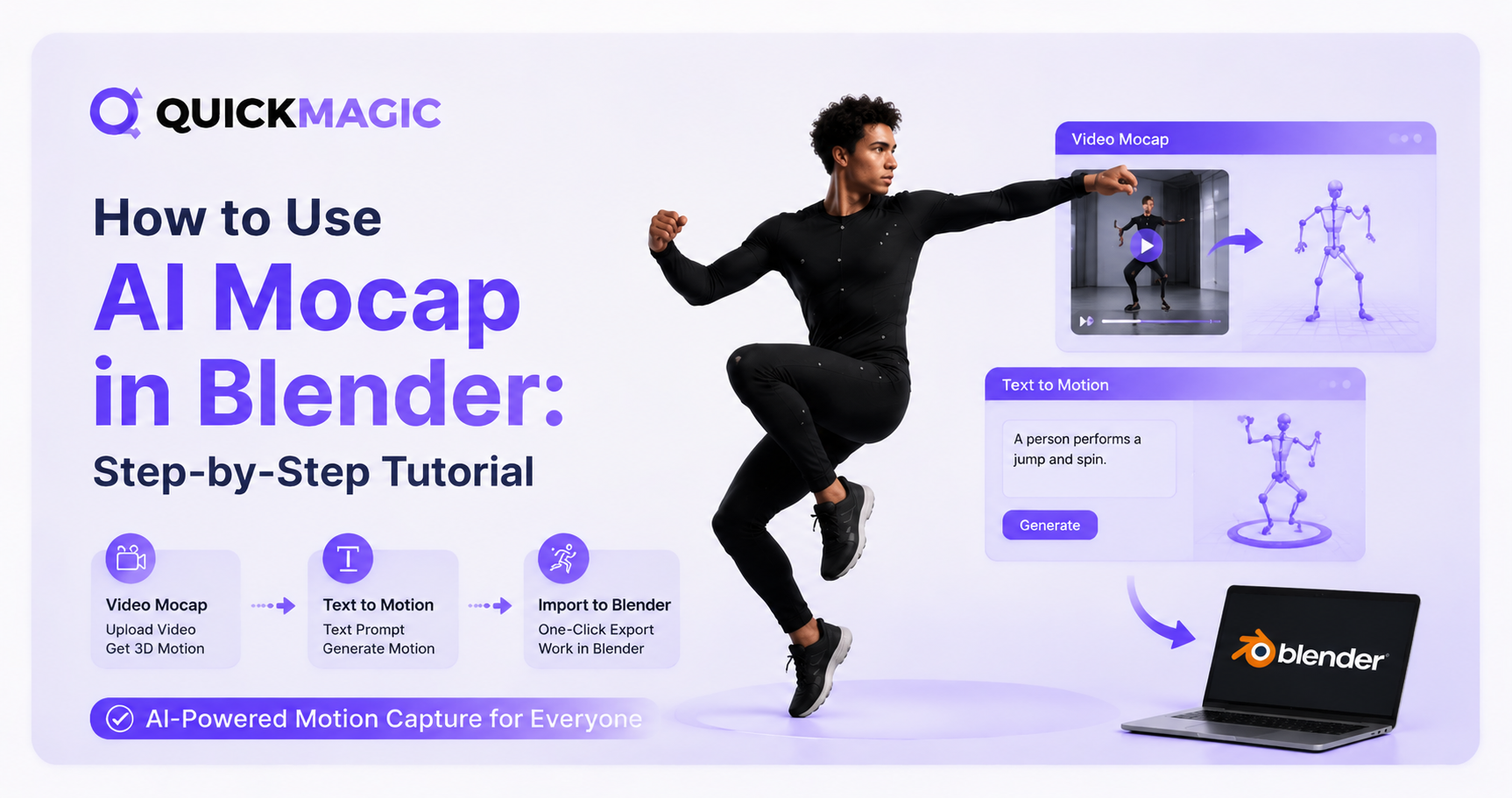 How to Use AI Mocap in Blender: Step-by-Step Tutorial