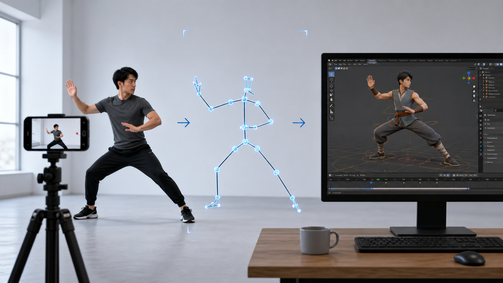 How to Do Motion Capture at Home: No Suit or Markers Required