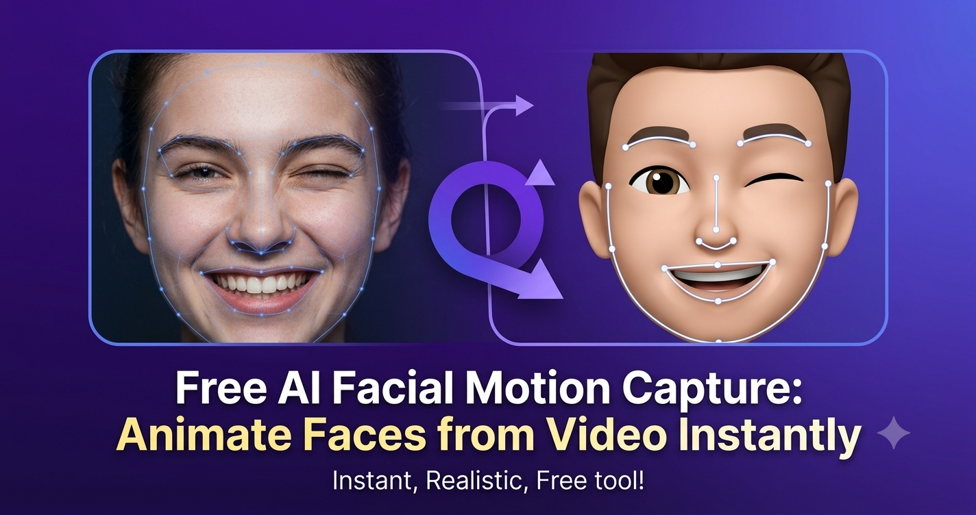 Free AI Facial Motion Capture: Animate Faces from Video Instantly