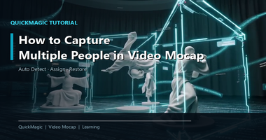 Multi-character motion tracking from one group video