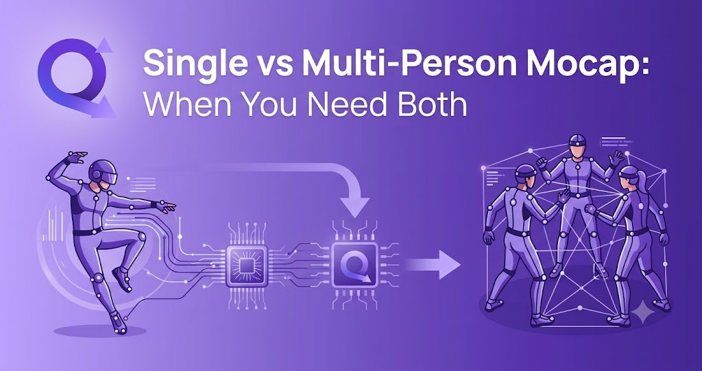 Single vs Multi-Person Mocap: When You Need Both